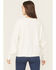 Image #4 - Wrangler Retro Women's Glitter Logo Sweater, White, hi-res