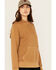 Image #2 - Carhartt Women's Relaxed Fit Midweight Hoodie , Tan, hi-res