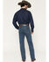 Image #3 - Wrangler Men's Premium Performance Cowboy Cut&reg; Advanced Comfort Wicking Stretch Denim Jeans - Tall, Indigo, hi-res