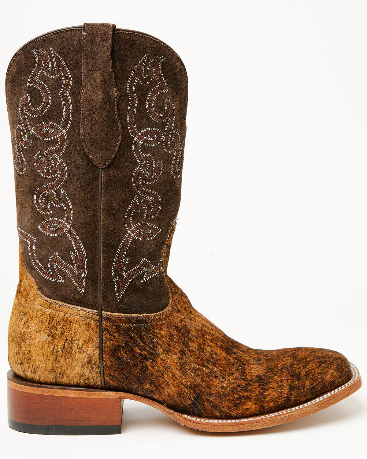 Image #2 - Cody James Men's Badlands Cowhide Western Boots - Broad Square Toe, , hi-res