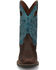 Image #4 - Justin Men's 11" Stampede Bowline Performance Western Boots - Broad Square Toe, Brown, hi-res