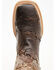 Image #6 - Corral Men's Exotic Ostrich Barbed Wire Western Boots - Broad Square Toe , Brown, hi-res