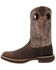 Image #3 - Durango Men&rsquo;s Rebel Ultra-Lite Performance Western Boots - Broad Square Toe, Brown, hi-res