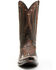 Image #4 - Corral Men's Embellished Overlay Western Boots - Snip Toe , Chocolate, hi-res