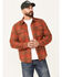 Image #1 - Brixton Men's Bowery Plaid Print Long Sleeve Button-Down Flannel Shirt, Red, hi-res