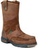 Image #1 - Georgia Boot Men's Athens Wellington Work Boots, Brown, hi-res