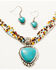 Image #2 - Shyanne Women's Frontier Antique Silver Necklace and Earring Set - 2 Piece , Silver, hi-res