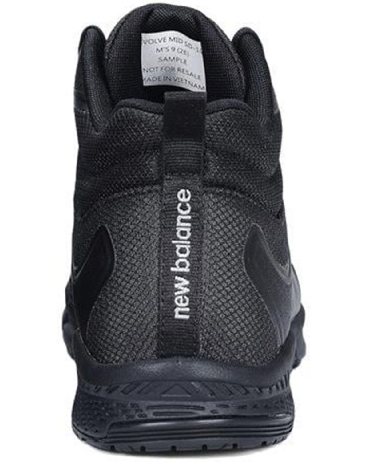 Image #4 - New Balance Men's Evolve Mid Work Shoes - Composite Toe, Black, hi-res