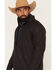 Image #2 - RANK 45&reg; Men's Buck Southwestern Print Softshell Jacket - Tall, Black, hi-res