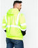 Image #2 - Hawx Men's Softshell High-Visibility Safety Work Jacket, Yellow, hi-res