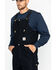 Image #2 - Carhartt Men's Zip-to-Waist Bib Work Overalls , Black, hi-res