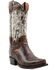 Image #1 - Dan Post Men's American Tribes Western Boots - Snip Toe, Brown, hi-res