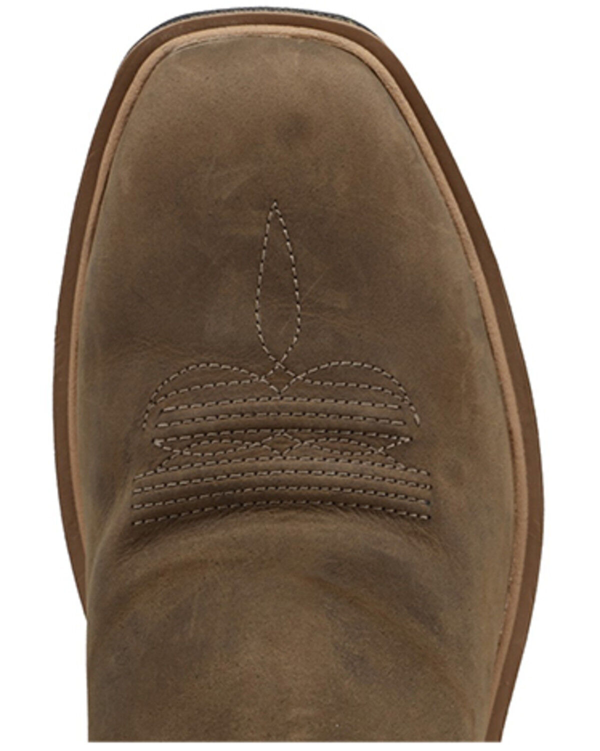 Image #6 - Twisted X Men's 6" UltraLite X&trade; Western Boots - Broad Square Toe, Khaki, hi-res