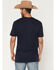 Image #4 - Moonshine Spirit&reg; Men's R and R Eagle Short Sleeve Graphic T-Shirt, Navy, hi-res