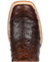 Image #6 - Durango Men's Chestnut Full-Quill Ostrich Western Boots - Square Toe, Chestnut, hi-res