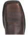 Image #6 - Justin Men's Actuator Western Work Boots - Composite Toe, Brown, hi-res