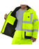 Image #5 - Carhartt High-Visibility Class 3 Waterproof Jacket - Big & Tall, Lime, hi-res