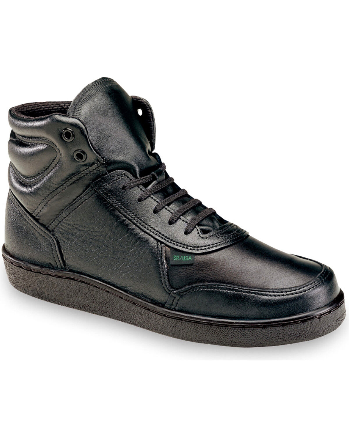 Image #1 - Thorogood Women's Code 3 Series Mid Cut Work Oxfords - Soft Toe, Black, hi-res