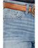 Image #2 - Cody James Men's Light Wash Clovehitch Slim Straight Stretch Denim Jeans , Blue, hi-res