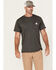 Image #1 - Carhartt Men's Force Relaxed Fit Midweight Short Sleeve Pocket T-Shirt, Grey, hi-res