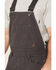 Image #3 - Lucky Brand Workwear Men's Broken Canvas Bib Overalls, Grey, hi-res