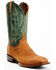 Image #1 - Lucchese Men's Gordon Western Boot - Broad Square Toe, Caramel, hi-res