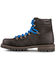 Image #3 - Frye Men's Hudson Hiker Lace-Up Boots - Round Toe , Black, hi-res