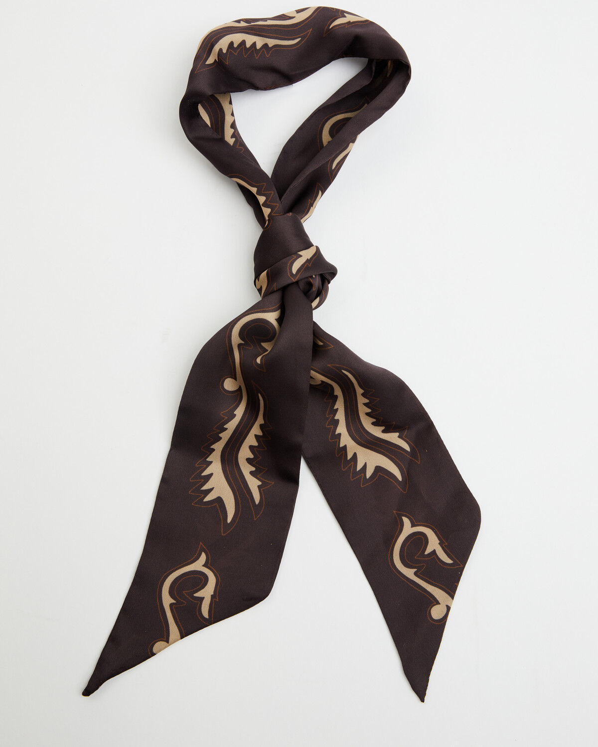Image #4 - Idyllwind Women's Landers Silky Hair Scarf Pack - 2 Piece, Brown, hi-res