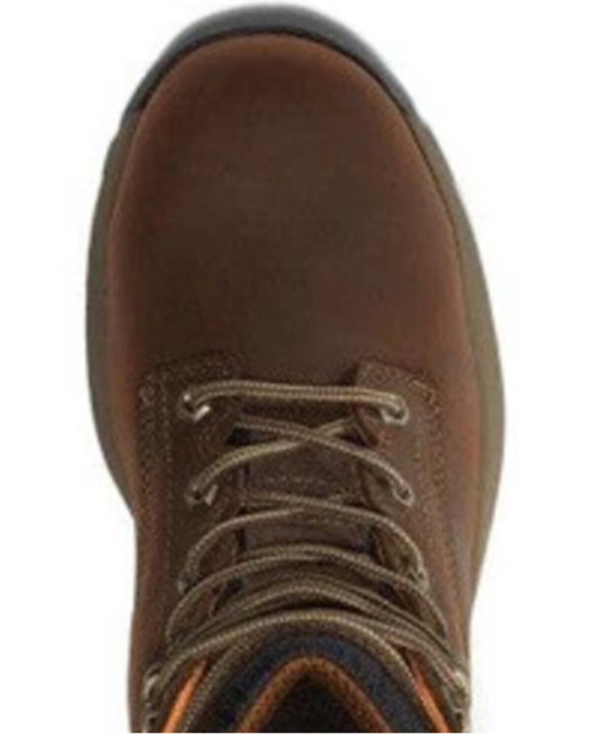 Image #5 - Timberland Men's 6" TiTAN Work Boots - Composite Toe, Dark Brown, hi-res