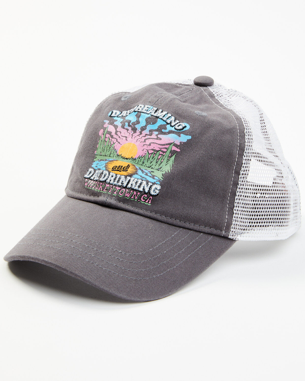 Cleo + Wolf Women's Day Dreaming & Day Drinking Ball Cap, Grey, hi-res