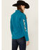 Image #4 - Ariat Women's Team Logo Softshell Jacket, Turquoise, hi-res