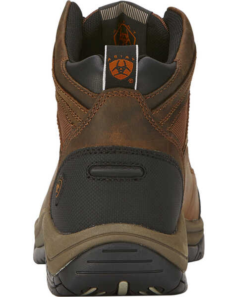 Image #5 - Ariat Men's Terrain Hiker Work Boots - Steel Toe, Brown, hi-res