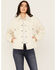 Image #1 - Levi's Women's 90's Corduroy Sherpa Trucker Jacket , Ivory, hi-res