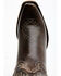 Image #6 - Laredo Women's Heart Angel Wing Cowboy Western Boot - Snip Toe, Dark Brown, hi-res