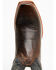 Image #6 - Moonshine Spirit&reg; Men's Showtime Longhorn Inlay Western Boots - Square Toe, Brown, hi-res