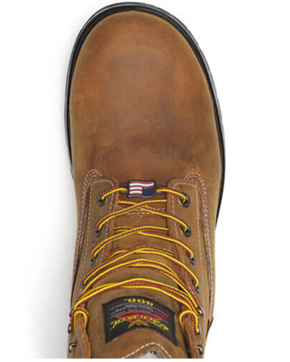 Image #4 - Thorogood Men's 8" USA Genesis Waterproof Insulated Work Boots - Nano Toe, Brown, hi-res