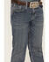 Image #2 - Cody James Boys' Stone Cold Wash Slim Boot Stretch Jeans , Dark Medium Wash, hi-res