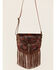 Image #2 - Idyllwind Women's Lenora Longhorn Tooled Leather Crossbody Bag , Brown, hi-res