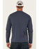 Image #4 - Lucky Brand Workwear Men's Solid Core Logo Long Sleeve Work Shirt, Blue, hi-res