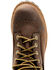 Image #6 - Hawx Men's 8" Waterproof Logger Boots - Steel Toe, Dark Brown, hi-res