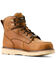 Image #1 - Ariat Women's Rebar 6" Wedge Waterproof Moc Toe Work Boots - Soft Toe, Brown, hi-res
