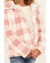 Image #3 - Urban Republic Little Girls' Plaid Print Snap Shacket , Pink, hi-res