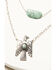 Image #2 - Shyanne Women's Antique Silver Thunderbird Layered Necklace, Silver, hi-res