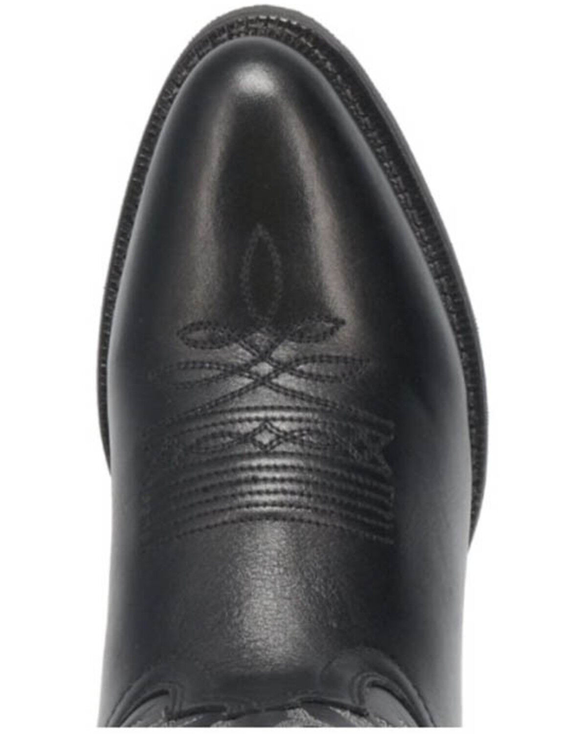 Image #12 - Laredo Men's Embroidered Round Toe Western Boots, Black, hi-res