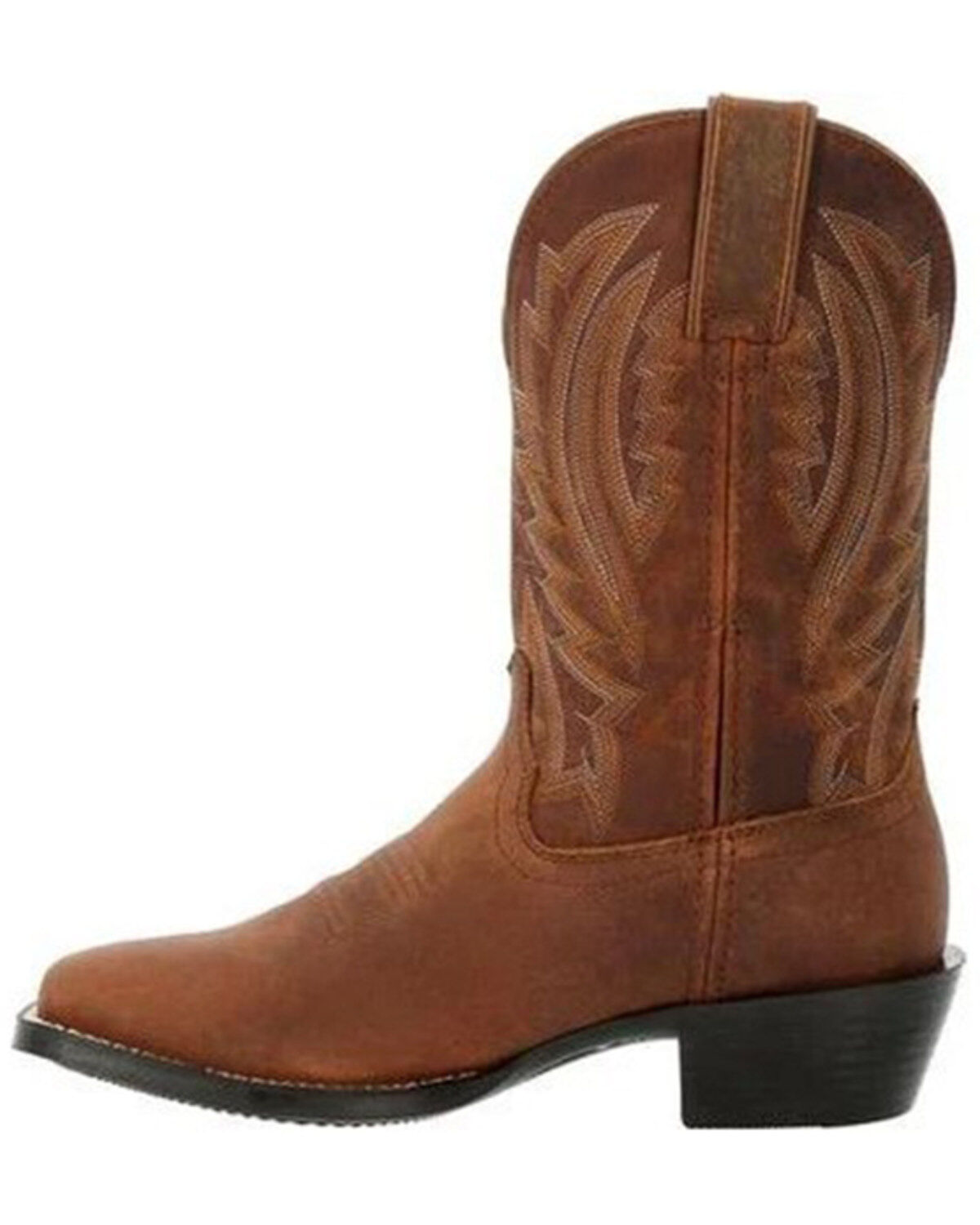 Image #3 - Durango Men's Westward Performance Western Boots - Broad Square Toe, Cognac, hi-res