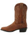 Image #3 - Durango Men's Westward Performance Western Boots - Broad Square Toe, Cognac, hi-res