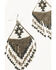 Image #2 - Idyllwind Women's Beaded Bianco Earrings , White, hi-res