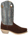 Image #2 - Smoky Mountain Men's Santa Fe Performance Western Boots - Square Toe , Dark Brown, hi-res