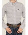 Image #3 - Ariat Boys' Classic Geo Print Long Sleeve Button-Down Western Shirt, White, hi-res