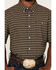 Image #3 - RANK 45&reg; Men's Steer Small Plaid Print Short Sleeve Button-Down Western Shirt, Black, hi-res